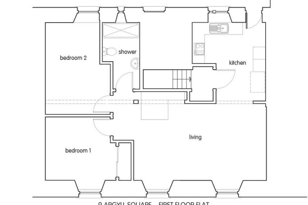 Argyle Square Apartment Oban Exterior photo